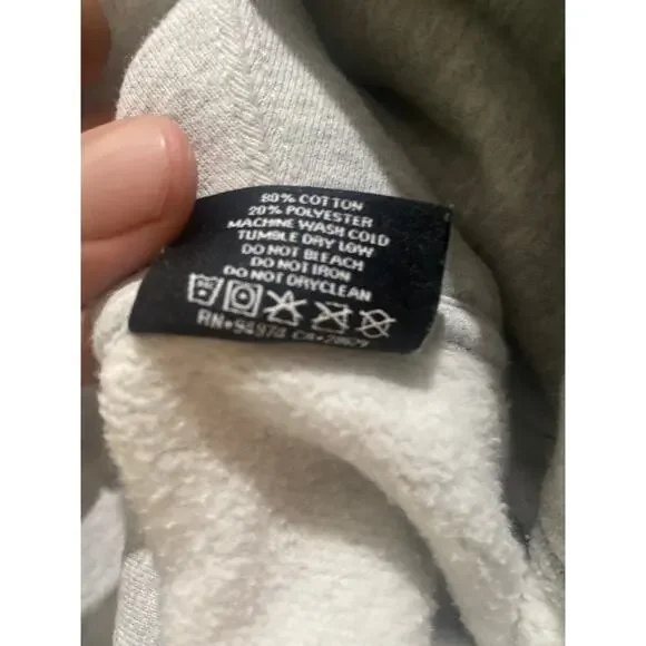 Stussy Gray 1980 Hurricane Hoodie - Picture 6 of 6